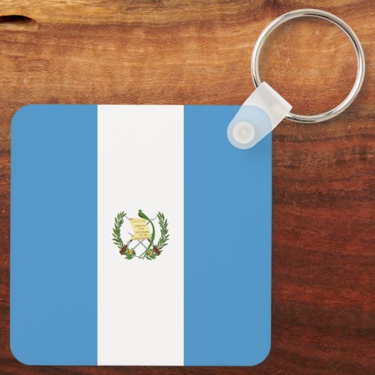 Guatemalteekse vlag sleutelhanger (Achterkant)