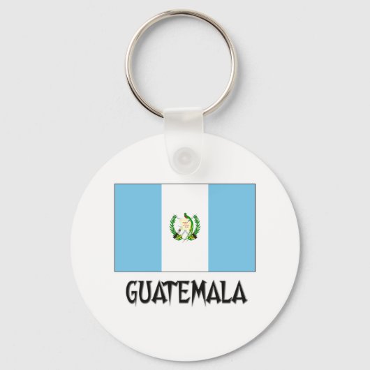 Guatemalteekse vlag sleutelhanger (Voorkant)