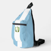 Guatemalteekse vlag sling bag (Rechterhoek)