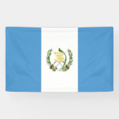 Guatemalteekse vlag spandoek (Horizontaal)