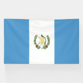 Guatemalteekse vlag spandoek (Horizontaal)