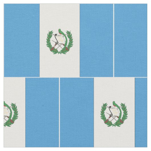 Guatemalteekse vlag stof (Close Up)