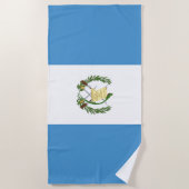 Guatemalteekse vlag strandlaken (Voorkant)