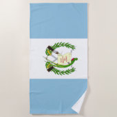 Guatemalteekse vlag strandlaken (Voorkant)