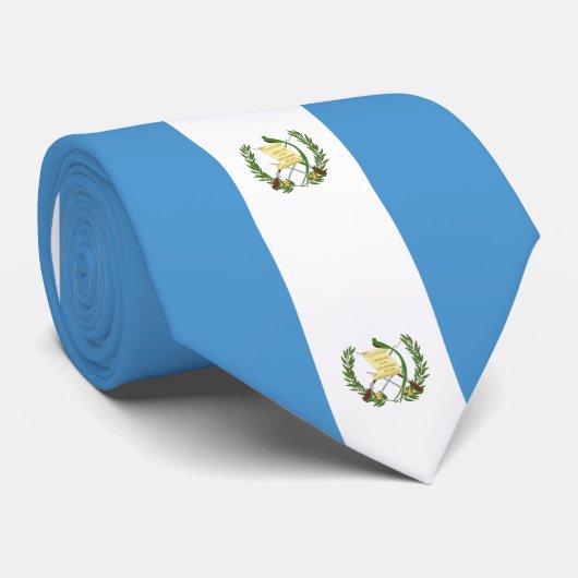 Guatemalteekse vlag stropdas (Opgerold)
