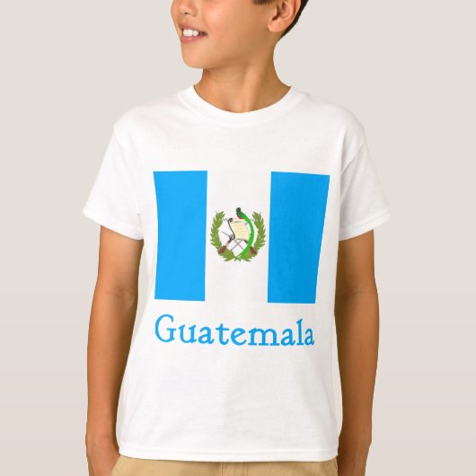 Guatemalteekse vlag t-shirt (Voorkant)
