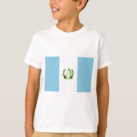 Guatemalteekse vlag t-shirt (Voorkant)