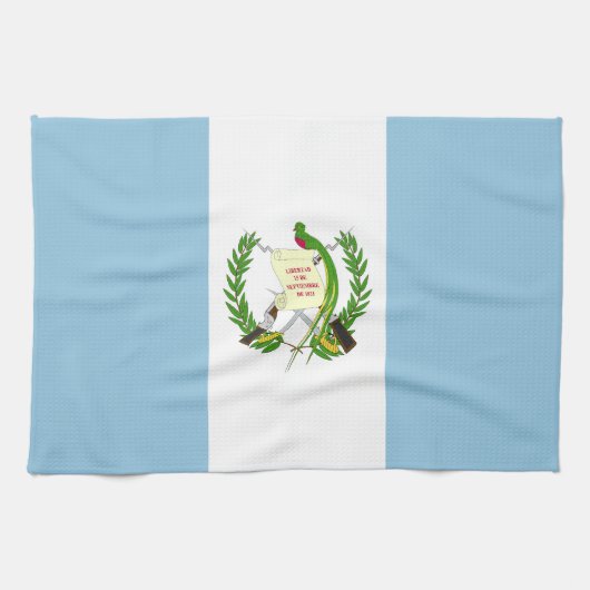 Guatemalteekse vlag theedoek (Horizontaal)