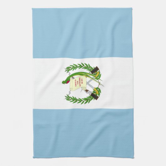 Guatemalteekse vlag theedoek (Verticaal)