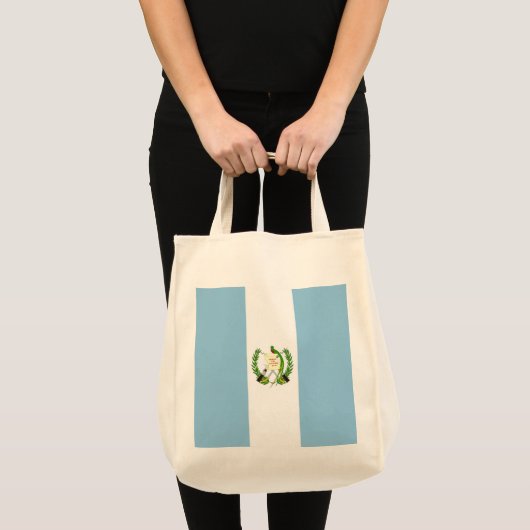 Guatemalteekse vlag tote bag (Voorkant (product))