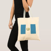 Guatemalteekse vlag tote bag (Voorkant (product))