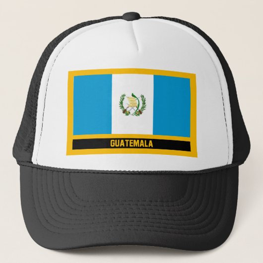 Guatemalteekse vlag trucker pet (Voorkant)