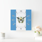 Guatemalteekse vlag  vierkante klok (Huis)