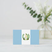 Guatemalteekse vlag visitekaartje (Staand voorkant)