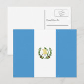 Guatemalteekse vlag, vlag van Guatemala Briefkaart (Voorkant / Achterkant)