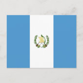 Guatemalteekse vlag, vlag van Guatemala Briefkaart (Voorkant)