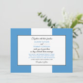 Guatemalteekse vlag, vlag van Guatemala bruiloft Kaart (Staand voorkant)