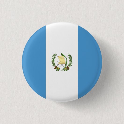 Guatemalteekse vlag, vlag van Guatemala Ronde Button 3,2 Cm (Voorkant)