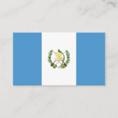 Guatemalteekse vlag, vlag van Guatemala Visitekaartje (Voorkant)