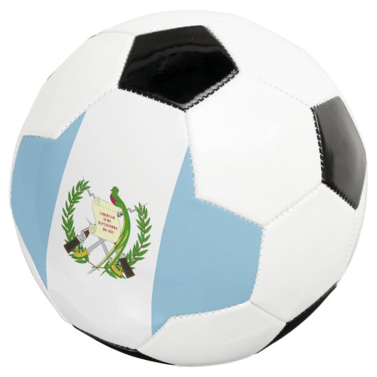 Guatemalteekse vlag voetbal (Drie kwart)