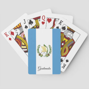 Guatemalteekse vlagspelen, Guatemala-speelkaarten Pokerkaarten