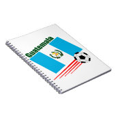 Guatemalteekse voetbalploeg notitieboek (Rechterzijde)