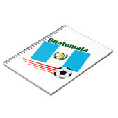 Guatemalteekse voetbalploeg notitieboek (Linkerzijde)