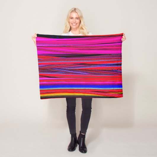 Guatemalteekse weefsels: schatkist van Chichicaste Fleece Deken (In situ)