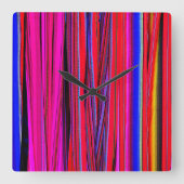 Guatemalteekse weefsels: schatkist van Chichicaste Vierkante Klok (Voorkant)