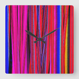 Guatemalteekse weefsels: schatkist van Chichicaste Vierkante Klok