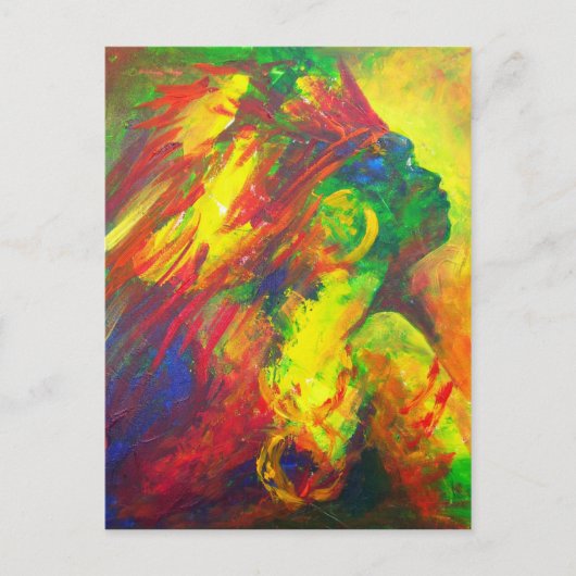 Guatiguana de Taino 2011 Briefkaart (Voorkant)