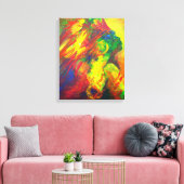 Guatiguana de Taino 2011 Canvas Afdruk (Insitu (Woonkamer))