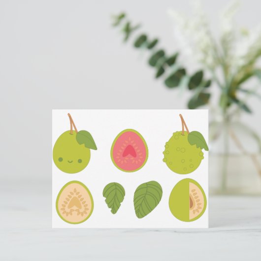 Guava Briefkaart (Staand voorkant)