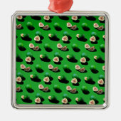 Guava Exotic Fruit Metalen Ornament (Voorkant)