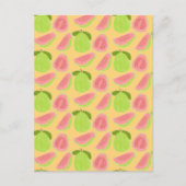 Guava Fruit Briefkaart (Voorkant)