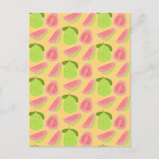 Guava Fruit Briefkaart (Voorkant)