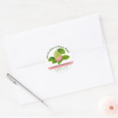 Guava Fruit Canning Ronde Sticker (Envelop)