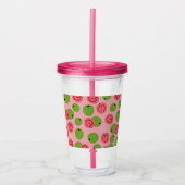 Guava Fruit Pattern Acryl Drinkbeker (Voorkant)