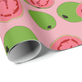 Guava Fruit Pattern Cadeaupapier (Rol Hoek)