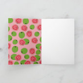 Guava Fruit Pattern Kaart (Binnen)