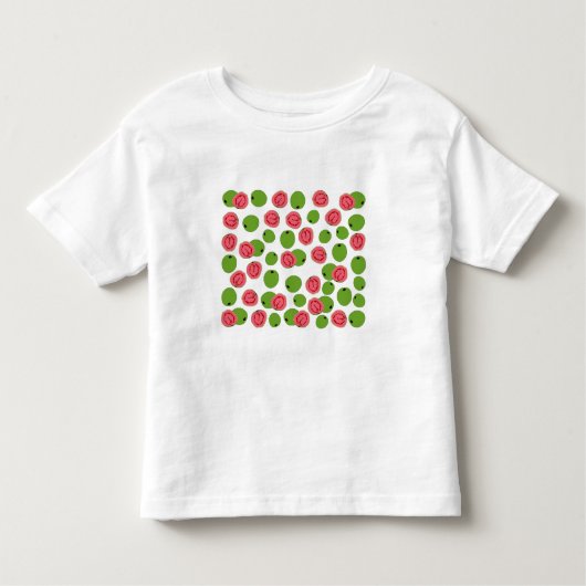 Guava Fruit Pattern Kinder Shirts (Voorkant)