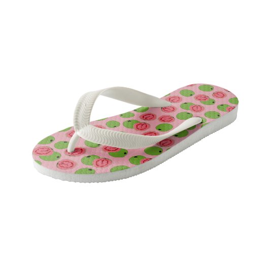 Guava Fruit Pattern Kinder Teenslippers (Schuin)