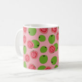Guava Fruit Pattern Koffiemok (Voorkant links)