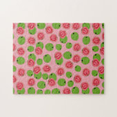 Guava Fruit Pattern Legpuzzel (Horizontaal)