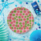 Guava Fruit Pattern Papieren Bordje (Feest)