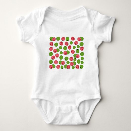 Guava Fruit Pattern Romper (Voorkant)
