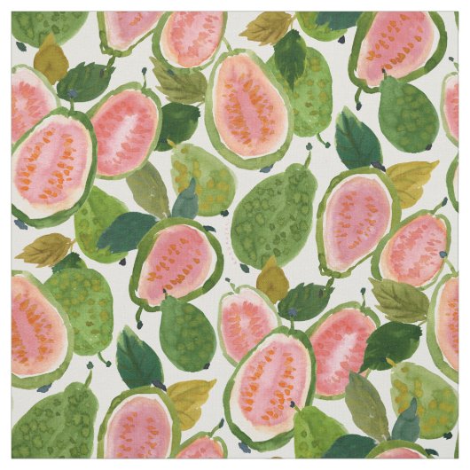 GUAVA GOODNESS Fruit Stof (Swatch)