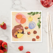 Guava Grove Gala Servet (Insitu)