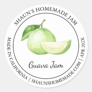 Guava Jam Modern label