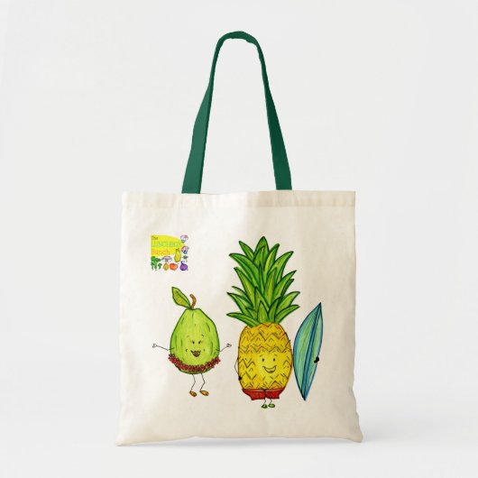 Guava Pineapple Surfer Bag Tote Bag (Voorkant)